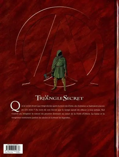 Verso de l'album Le Triangle Secret - I.N.R.I Tome 4 Résurrection