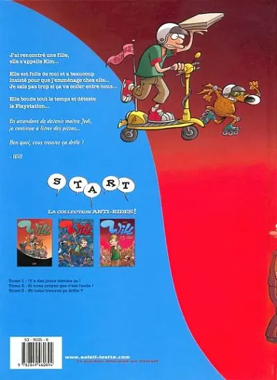 Verso de l'album Will Tome 3 Et vous trouvez ça drôle ?
