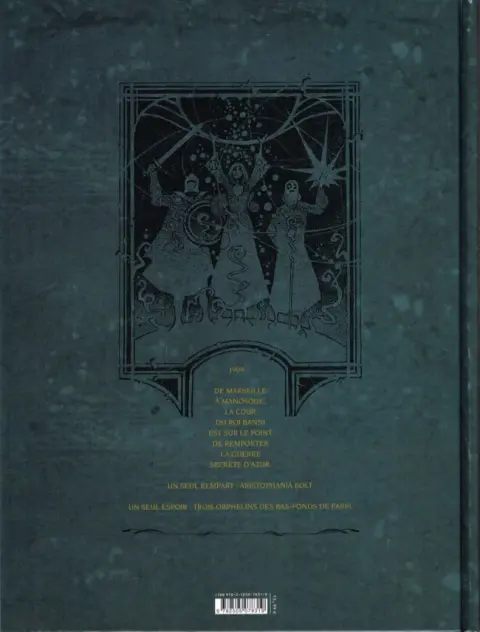Verso de l'album Aristophania Tome 1 Le royaume d'Azur