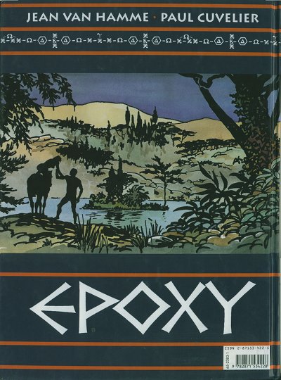 Verso de l'album Epoxy