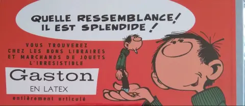 Verso de l'album Gaston Tome 0