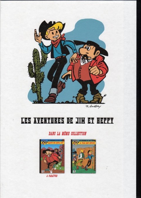 Verso de l'album Les aventures de Jim L'astucieux - Jim Aydumien Tome 2 La ville sans chevaux