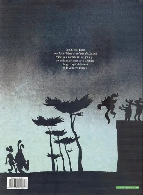 Verso de l'album Les formidables aventures de Lapinot Tome 6 Pour de vrai