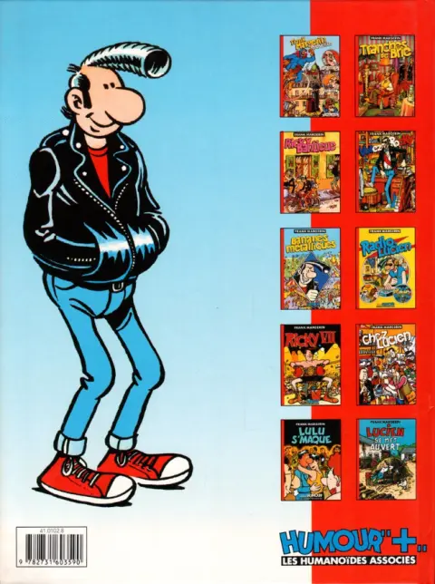 Verso de l'album Lucien Tome 2 Chez Lucien