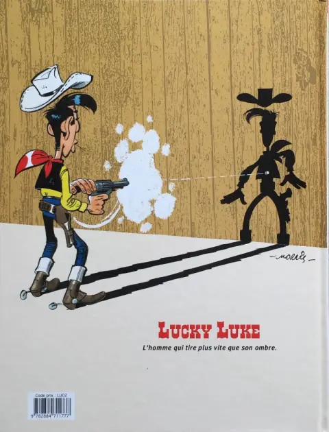 Verso de l'album Les aventures de Lucky Luke Tome 2 La corde au cou