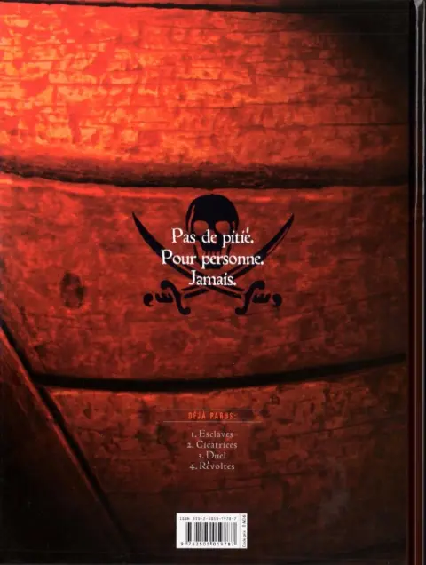 Verso de l'album Barracuda Tome 5 Cannibales