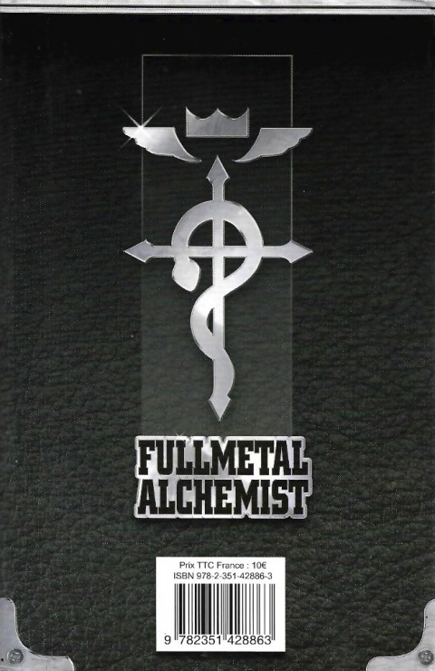 Verso de l'album FullMetal Alchemist VI Tomes 12-13
