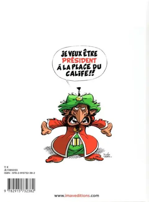Verso de l'album Iznogoud Tome 29 Iznogoud Président