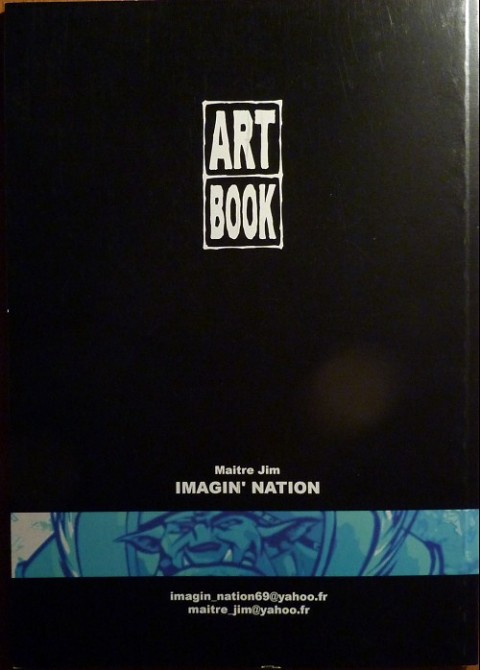 Verso de l'album Jim Maitre - Art book