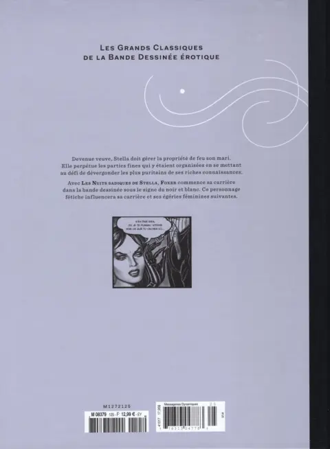 Verso de l'album Les Grands Classiques de la Bande Dessinée Érotique - La Collection Tome 125 Stella - Tome 2