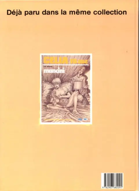 Verso de l'album Célia, 15 ans (2ème épisode)