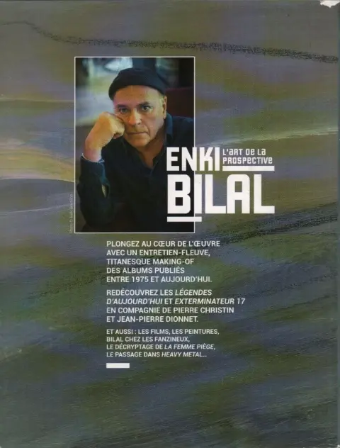 Verso de l'album L'Art de la prospective