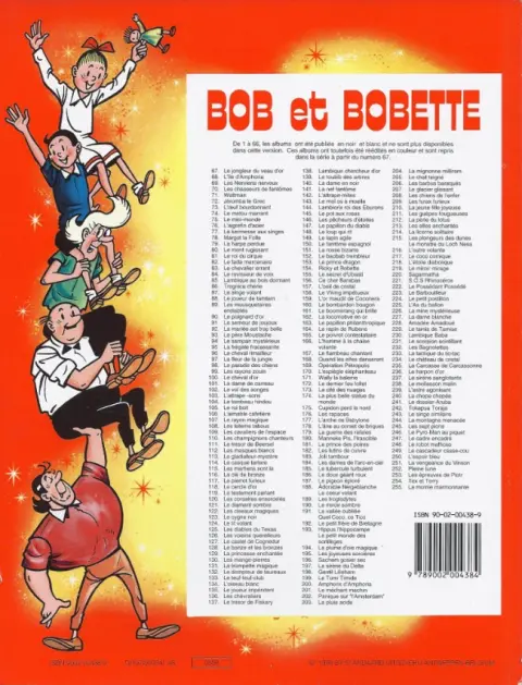Verso de l'album Bob et Bobette Tome 131 La trompette magique
