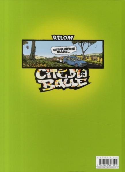 Verso de l'album Cité d'la balle Tome 2 Cité d'la balle 2