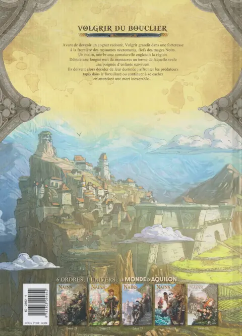 Verso de l'album Nains Tome 25 Volgrir du Bouclier