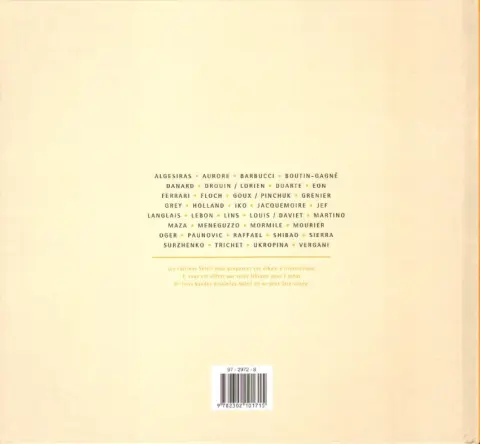 Verso de l'album Les Filles de Soleil N° 27 Les Fil-le-s de Soleil
