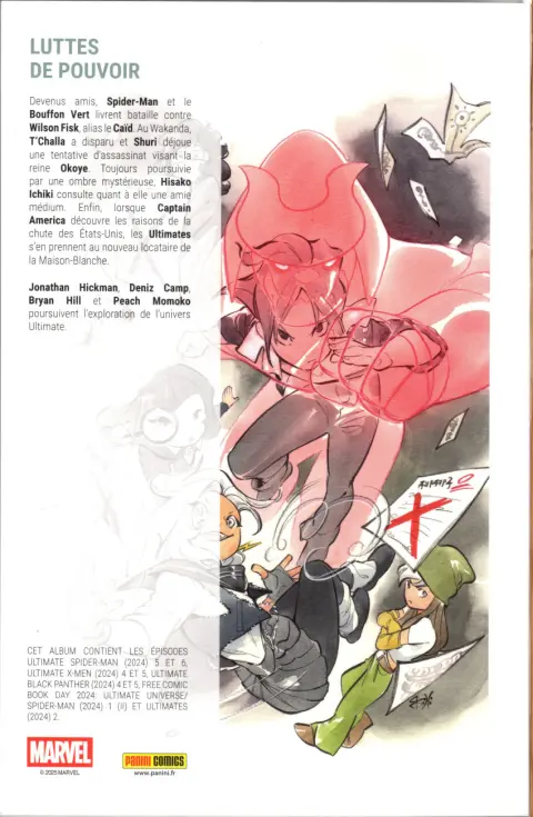Verso de l'album Ultimate Universe 03