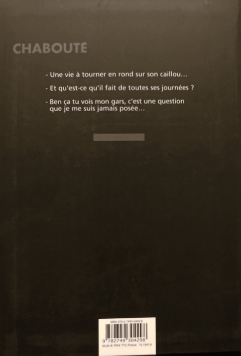 Verso de l'album Tout seul