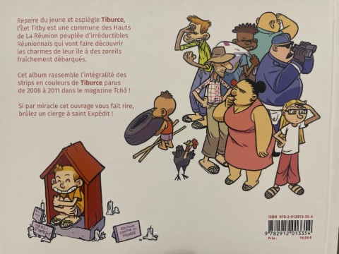 Verso de l'album Tiburce L'intégrale 2