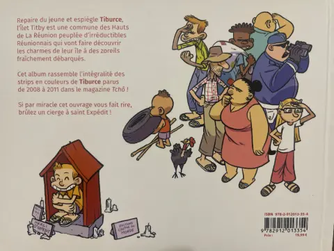 Verso de l'album Tiburce L'intégrale 2