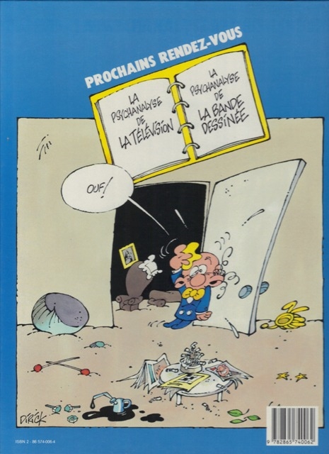 Verso de l'album Docteur Psy Tome 1 La psychanalyse de l'histoire de France