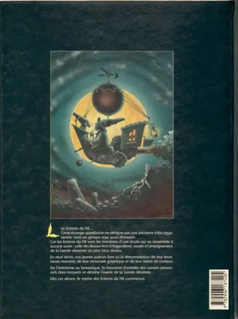 Verso de l'album Les Enfants du Nil Tome 1
