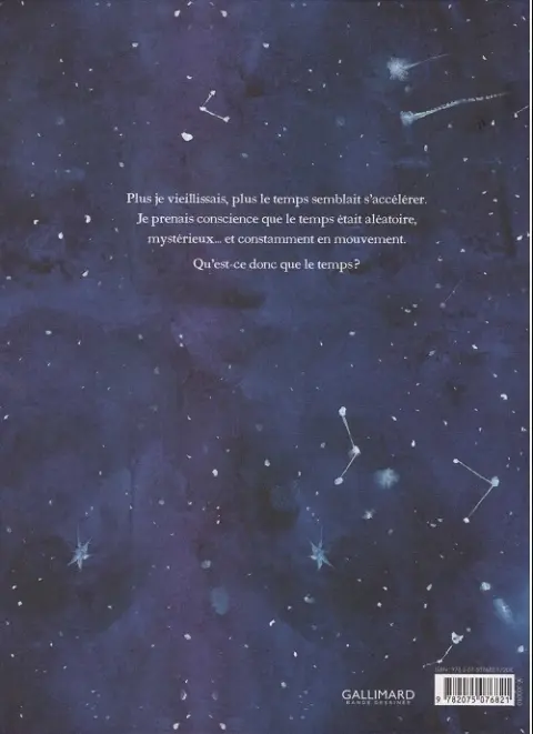 Verso de l'album Les Étoiles du temps