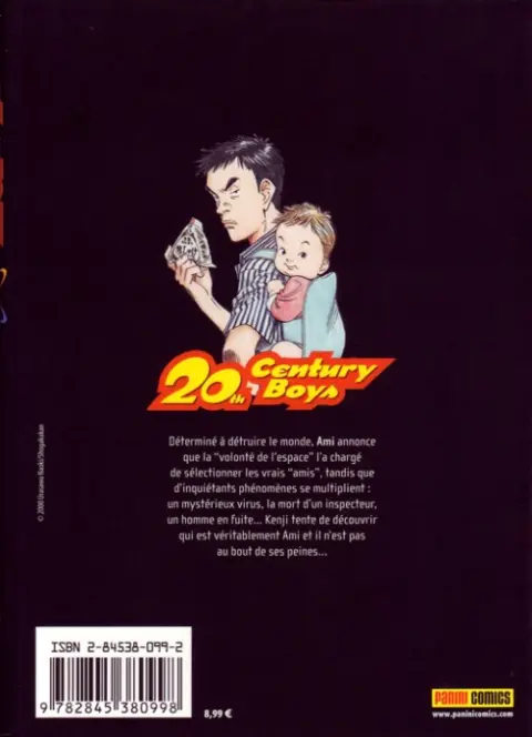 Verso de l'album 20th Century Boys 2