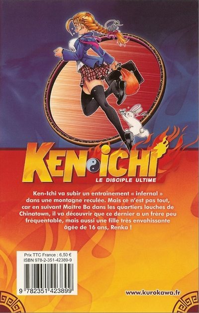 Verso de l'album Ken-Ichi 8