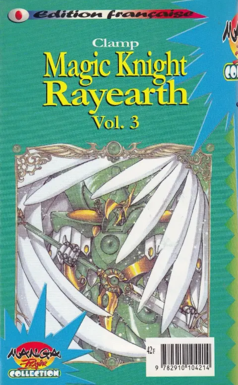 Verso de l'album Magic Knight Rayearth Vol. 3
