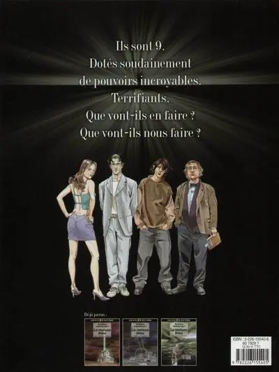 Verso de l'album La maison Dieu Tome 4 Le neuvième témoin