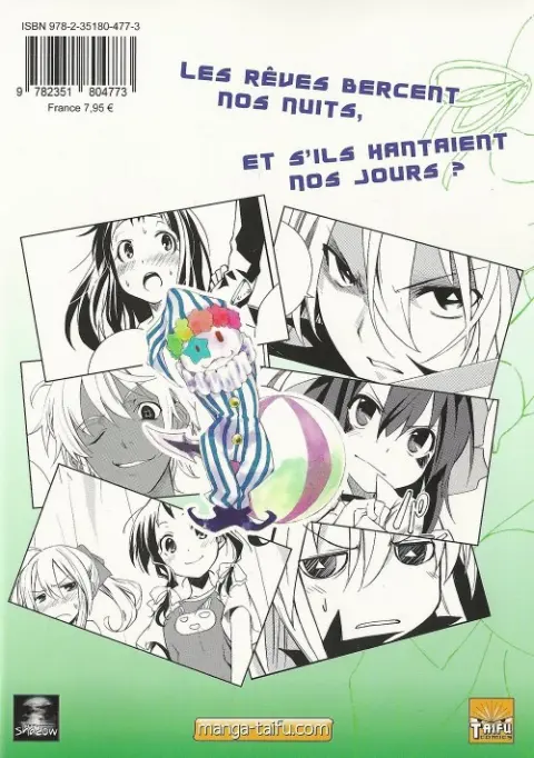 Verso de l'album Merry Nightmare #3