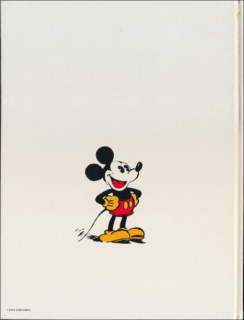 Verso de l'album L'Intégrale de Mickey Volume 1