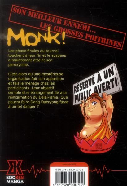 Verso de l'album Monk ! 04