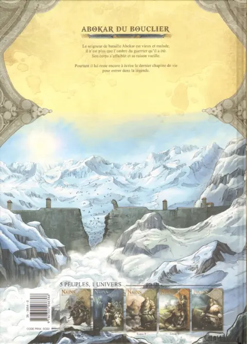 Verso de l'album Nains Tome 10 Abokar du Bouclier