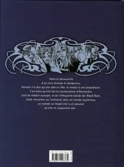 Verso de l'album Nanami Tome 1 Le théâtre du vent
