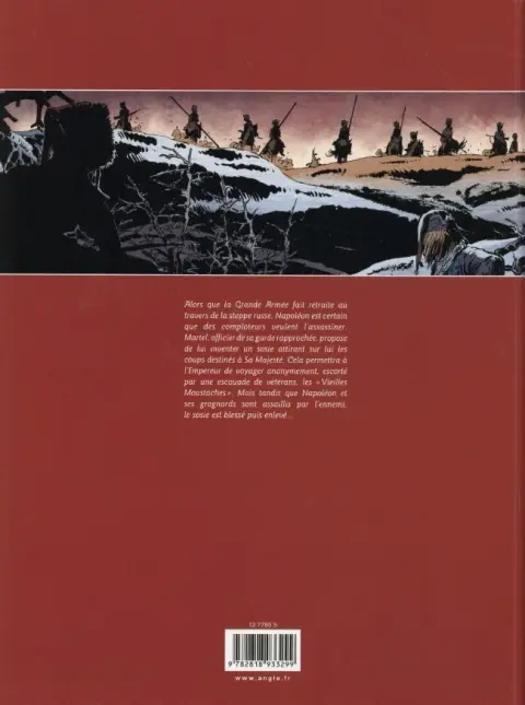 Verso de l'album La Nuit de l'Empereur Tome 2 Les Aigles sous la neige