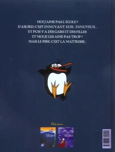 Verso de l'album Octave Tome 3 Octave et le manchot papou