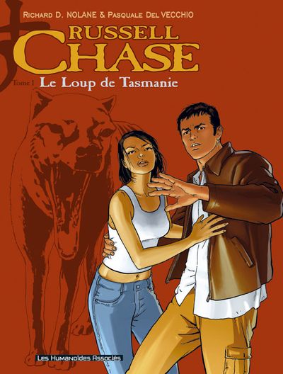 Couverture de l'album Russell Chase Tome 1 Le loup de Tasmanie