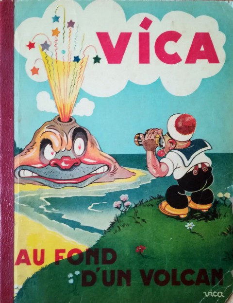 Couverture de l'album Vica Tome 3 Vica au fond d'un volcan