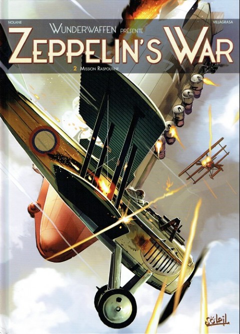 Couverture de l'album Zeppelin's War Tome 2 Mission raspoutine