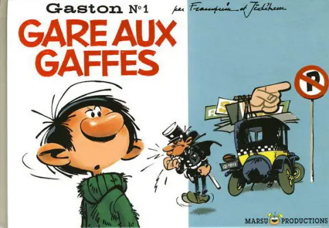 Couverture de l'album Gaston Tome 1 Gare aux gaffes