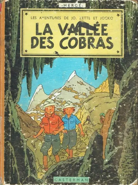 Couverture de l'album Les Aventures de Jo, Zette et Jocko Tome 5 La vallée des cobras