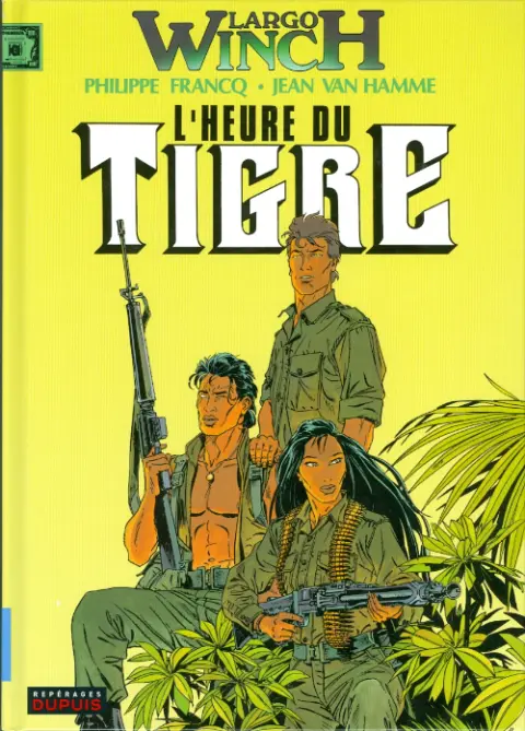 Couverture de l'album Largo Winch Tome 8 L'heure du tigre