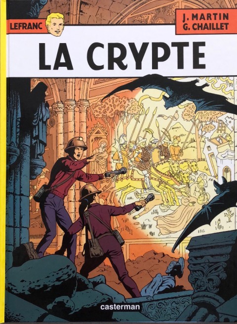 Couverture de l'album Lefranc Tome 9 La crypte