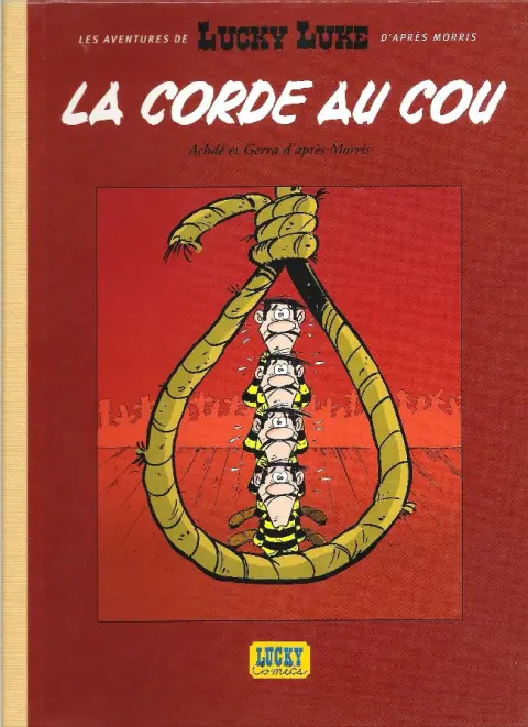 Couverture de l'album Les aventures de Lucky Luke Tome 2 la corde au cou
