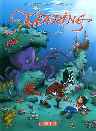 Couverture de l'album Marine Tome 8 La princesse engloutie