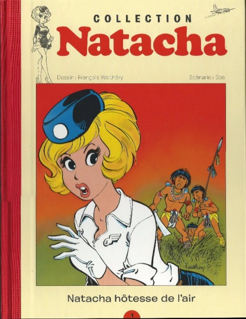 Couverture de l'album Natacha - La Collection Tome 1 Natacha hôtesse de l'air
