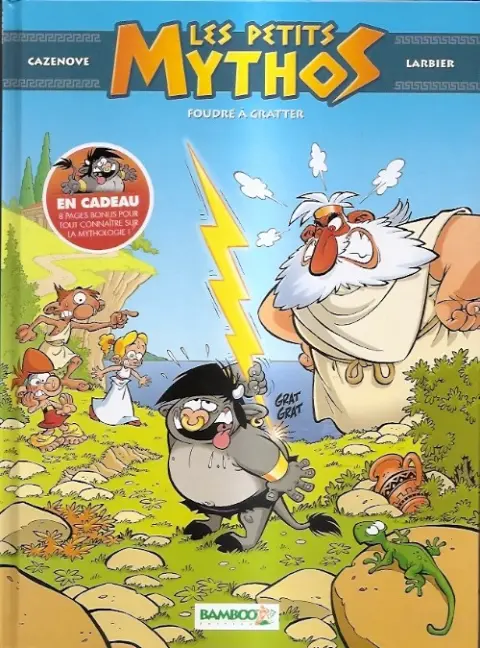 Couverture de l'album Les Petits Mythos Tome 1 Foudre à gratter