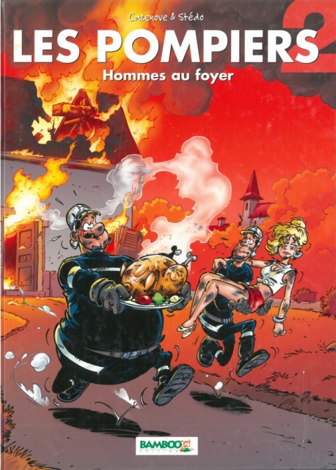 Couverture de l'album Les Pompiers Tome 2 Hommes au foyer
